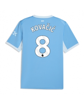 Manchester City Mateo Kovacic #8 Maglia Gara Casa Repliche 2026-27 Maniche Corte